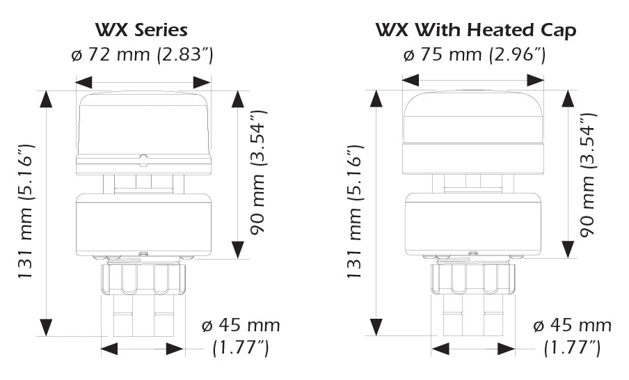 Airmar 110WX NMEA 0183 / 2000® WeatherStation® - (No Relative Humidity) - RS422 - WS-110WX - Image 2