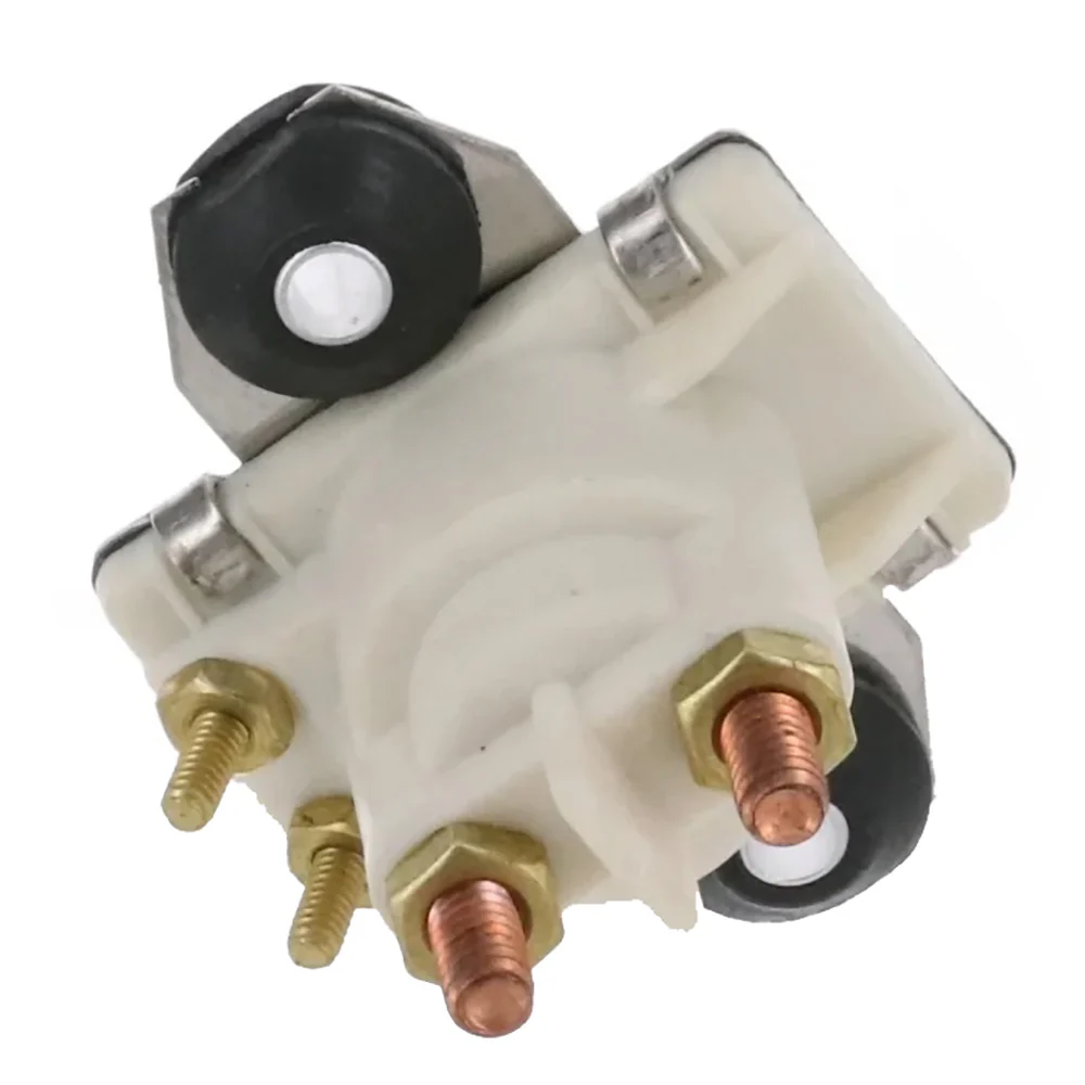 ARCO Marine Outboard Solenoid w/Flat Isolated Base  White Housing [SW097] - Image 4