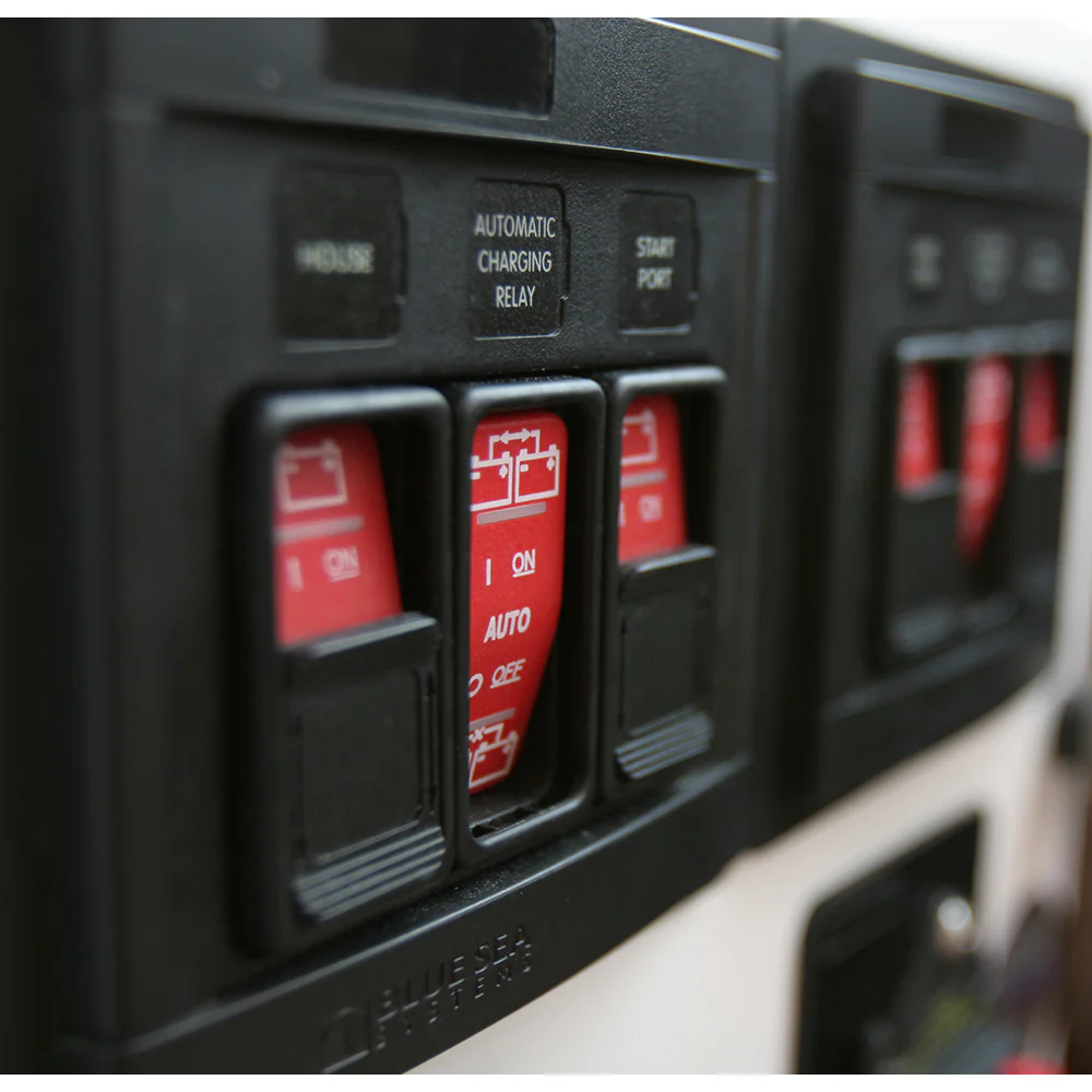 Blue Sea 1147 Remote Control Panel w/(2)2145 & (1)2146 Remote Control Contura Switch [1147] - Image 2