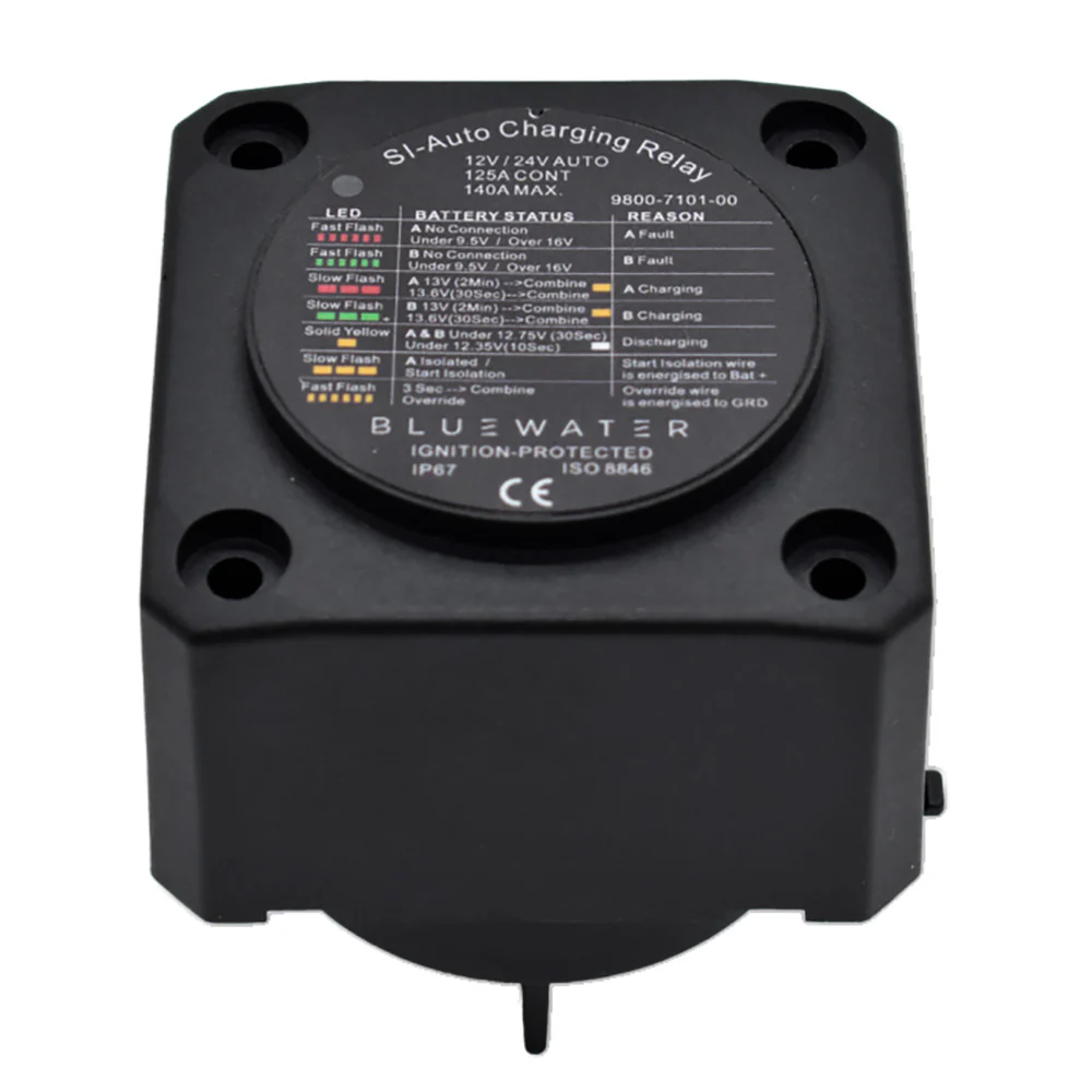 Bluewater Auto Charging Relay 12V - 140 AMP [9800-7101-00]