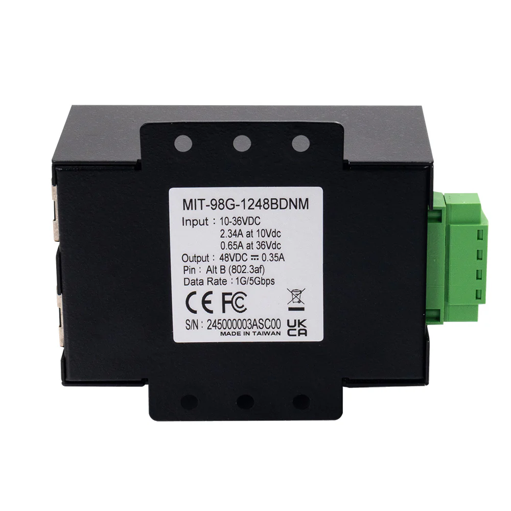 FLIR PoE Injector 12-24V 5GB [A80811] - Image 3