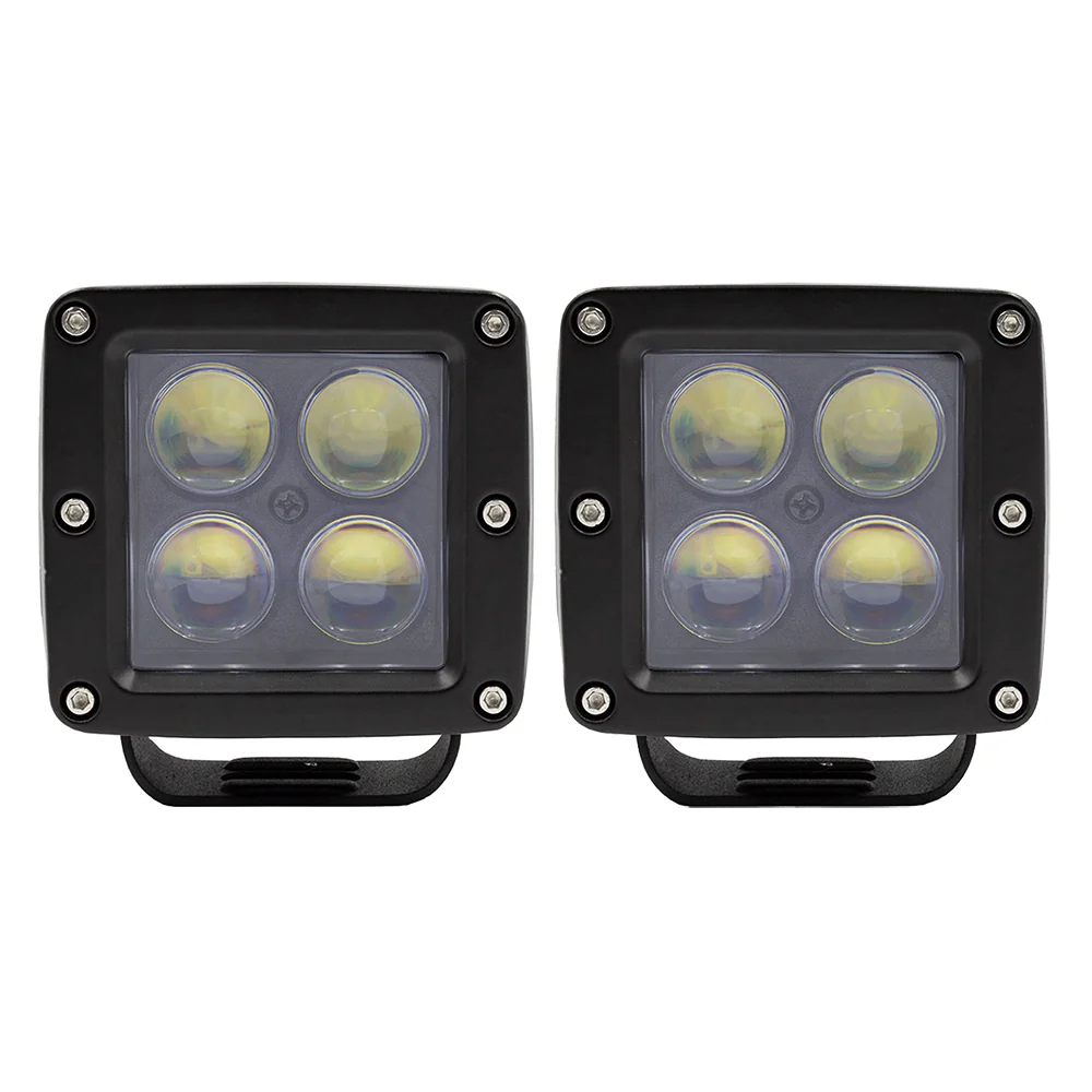 HEISE 3" 4 LED Cube Light - 2-Pack [HE-ICL2PK] - Image 2