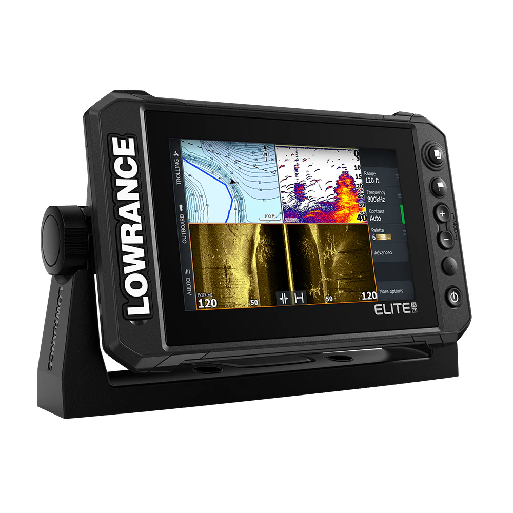 Lowrance Elite FS 7 Chartplotter/Fishfinder w/Active Imaging 3-in-1 Transom Mount Transducer [000-15688-001] - Image 2