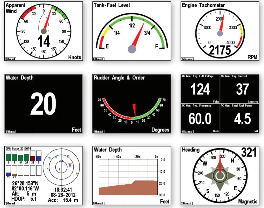 Maretron DSM410 4.1" High Bright Color Display - Image 4
