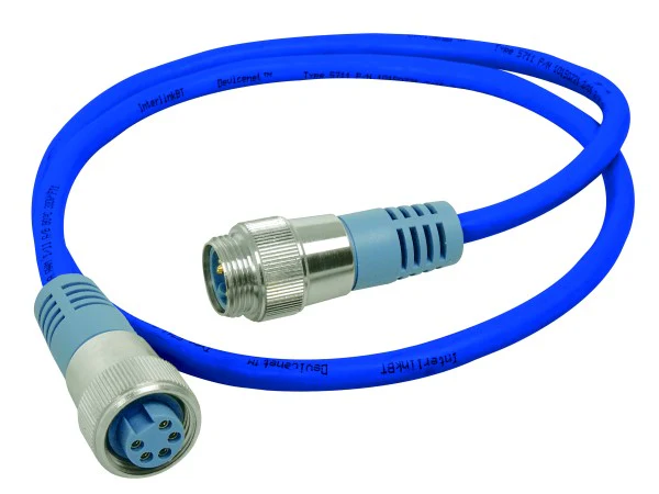 Maretron NMEA 2000 Mini Double-Ended Cordset - M to F - 0.5m (blue) NM-NB1-NF-00.5