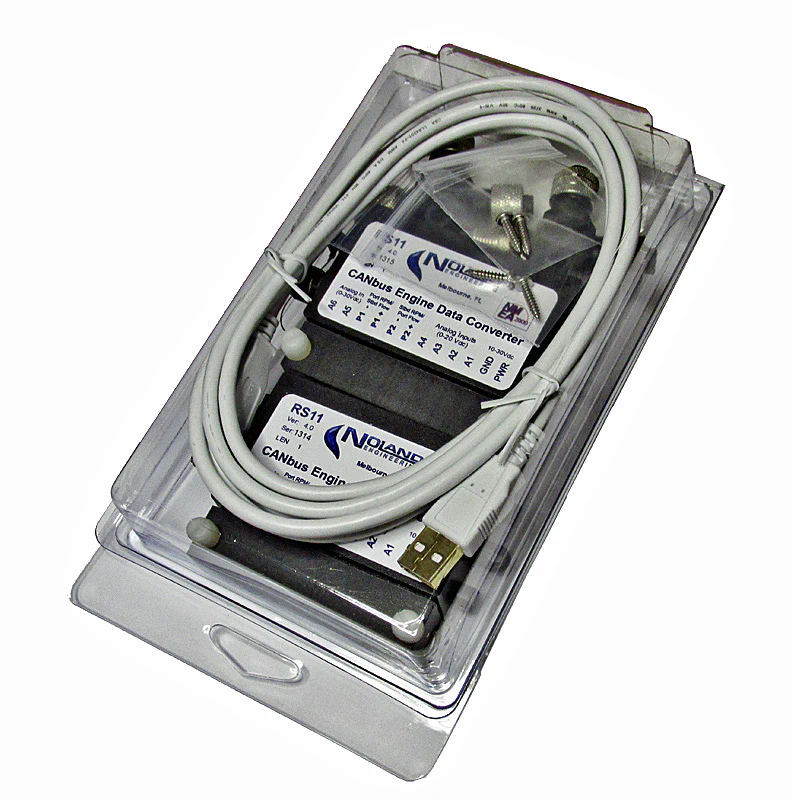 NoLand Engineering - RS11 V4 CANbus Engine Data Converter Twin Pac - Engine Monitor Version 4 - Image 3