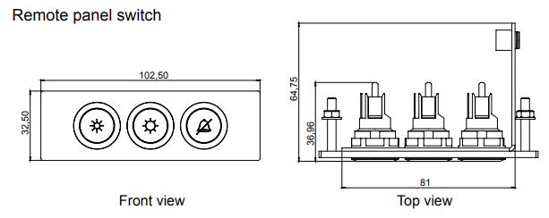 Oceanic Systems Portrait Dual Engine Display - 4166 - Image 6