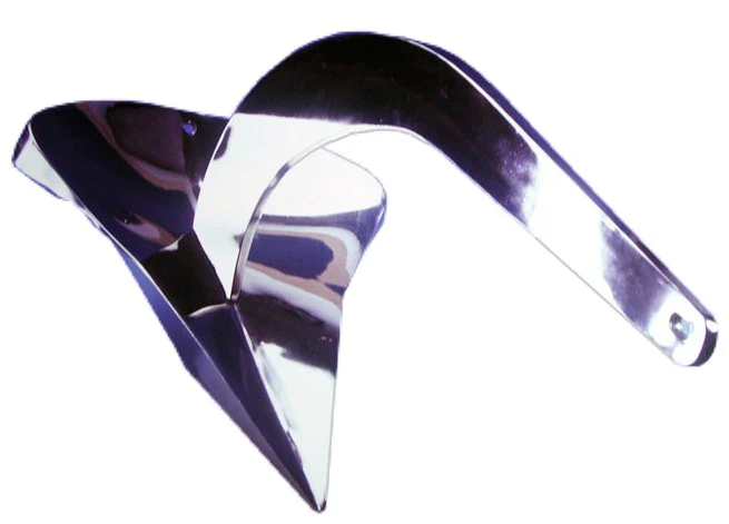 Spade Anchor Model X200 - 120 Lbs. 316 Stainless Steel for Boats LOA < 82' - Disp. < 66,000 lbs.