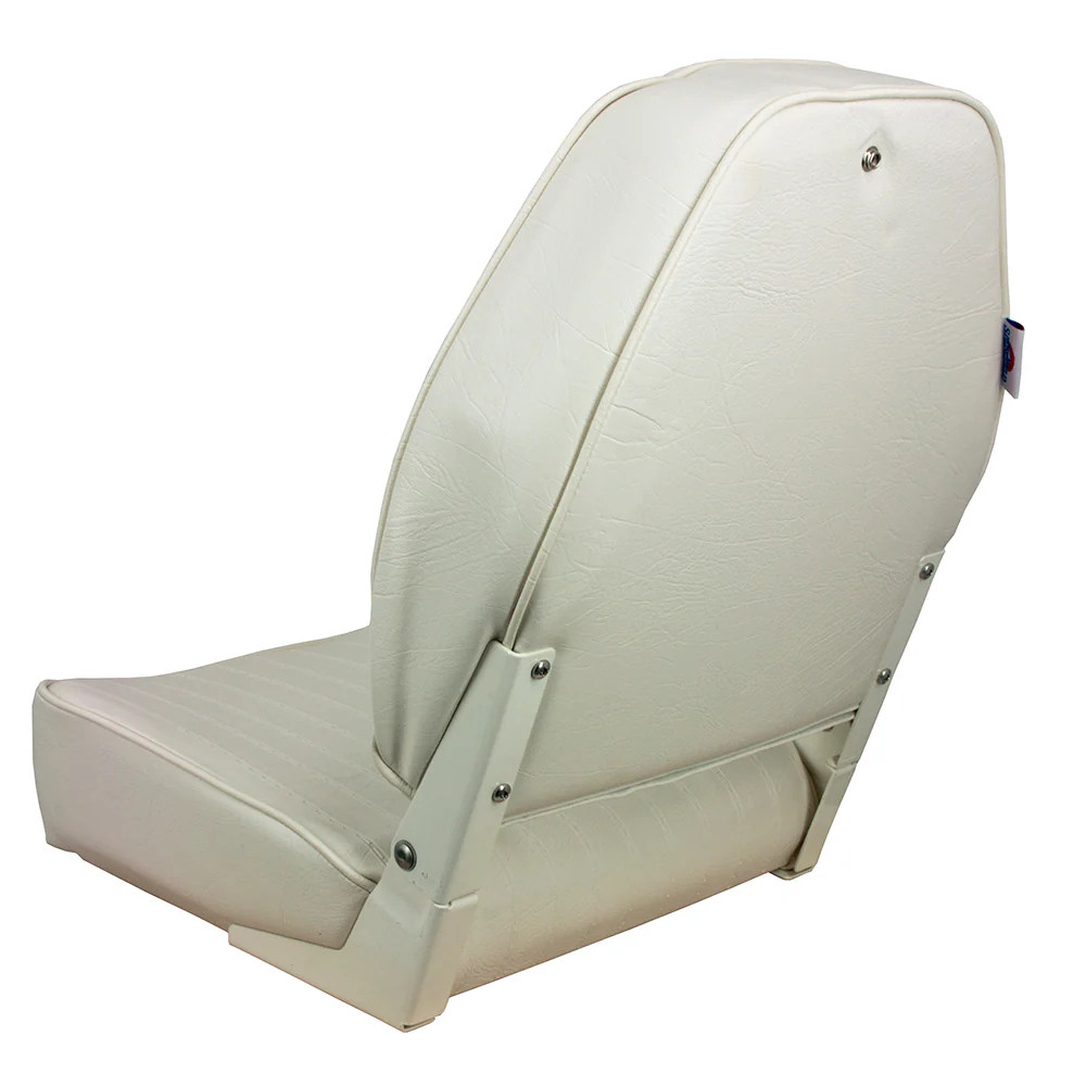 Springfield High Back Folding Seat - White [1040649] - Image 2