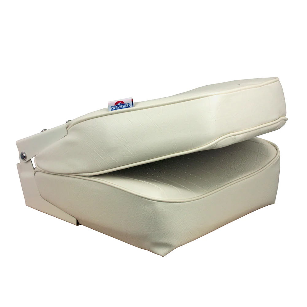 Springfield High Back Folding Seat - White [1040649] - Image 3