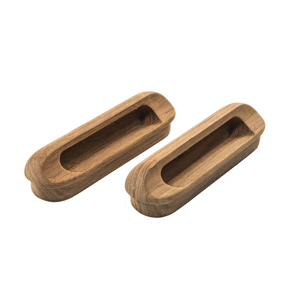 Whitecap Teak Oblong Drawer Pull - 4-1/16"L - 2 Pack [60124-A] - Image 5
